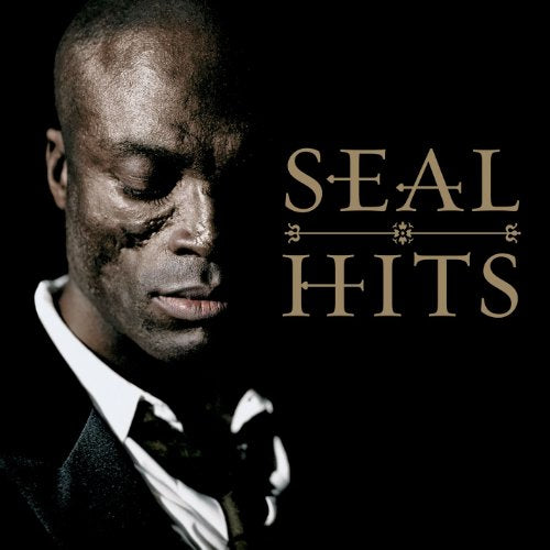 CD cover for Seal’s “Hits” album, featuring a portrait of the artist.