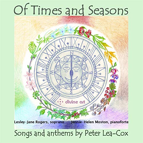 CD cover: compass with sun, floral border, and text details artists and composer.