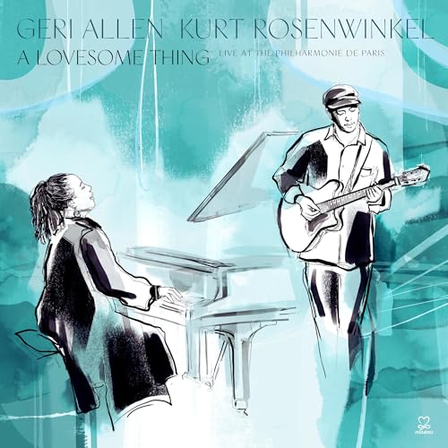 Album cover featuring Kurt Rosenwinkel and Geri Allen in sketched illustration.