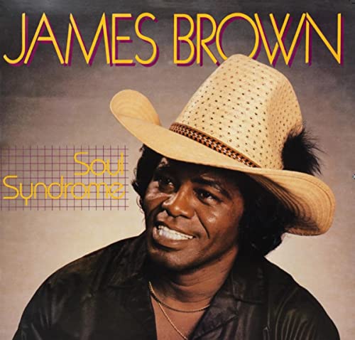 James Brown album cover: portrait of the singer in a straw cowboy hat.
