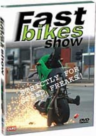 Fast Bikes Show" DVD cover featuring a motorcycle performing a wheelie.