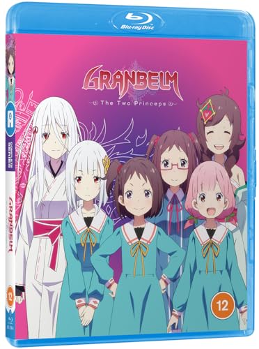 Granbelm" Blu-ray case featuring anime girls with colorful hair.