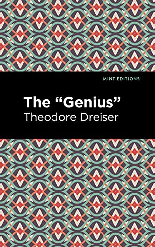 Book cover for “The ‘Genius’” by Theodore Dreiser with patterned design.