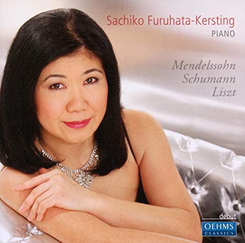 Sachiko Furuhata-Kersting portrait on a classical music CD cover.