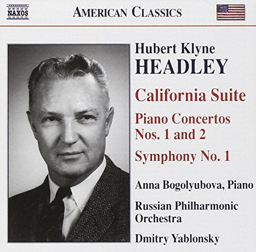 CD cover featuring a black and white portrait of Hubert Klyne Headley.