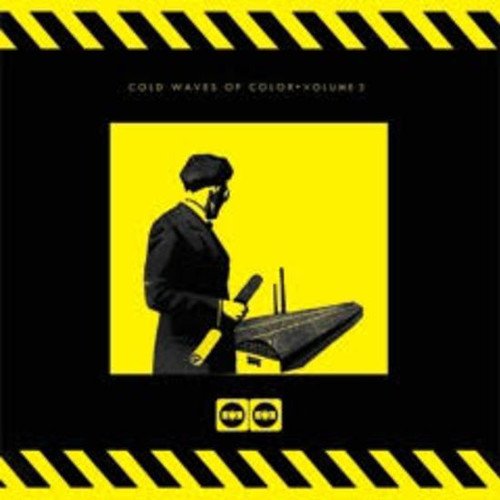 CD cover: man with a megaphone against a yellow background.