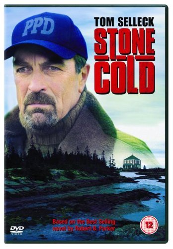 DVD cover for "Stone Cold" featuring Tom Selleck and a snowy landscape.