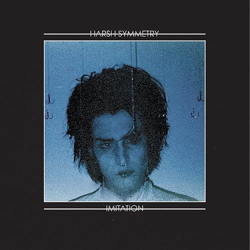 CD cover for Harsh Symmetry’s “Imitation” featuring a shadowed portrait.