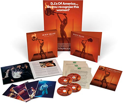 Be Bop Deluxe "Sunburst Finish" remastered CD box set with booklets and photos.