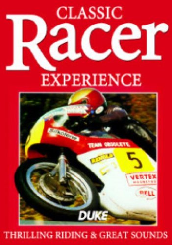 DVD cover featuring a vintage motorcycle racer in action.