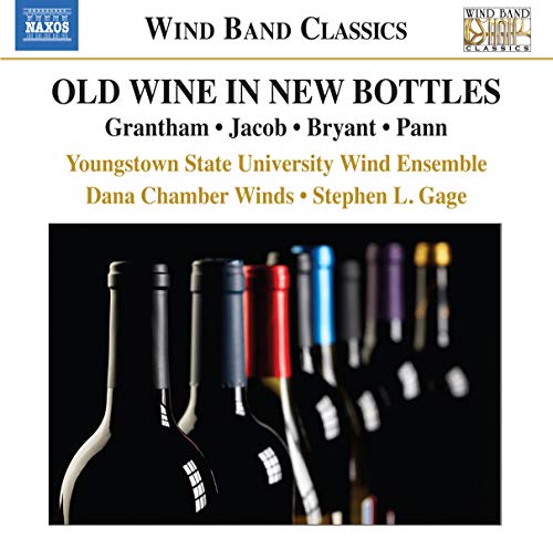 CD cover for "Old Wine New Bottles" by Youngstown State University.