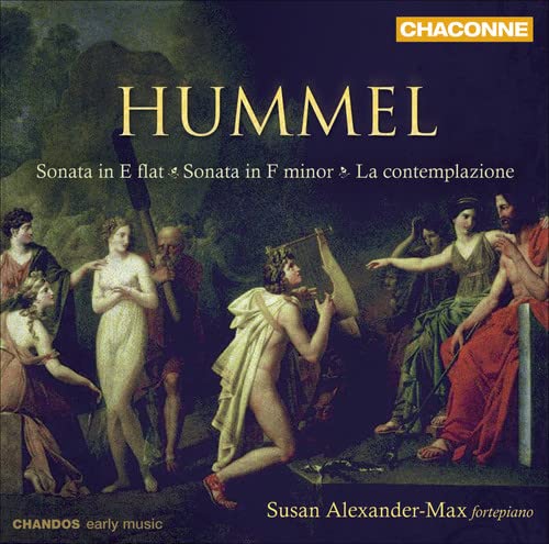 CD cover: classical painting of figures with musical instruments.