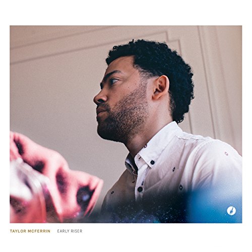 CD cover featuring a profile portrait of Taylor Mcferrin, looking left.
