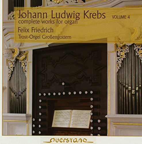 CD cover featuring an ornate organ with sheet music, titled "Complete Works for Organ.