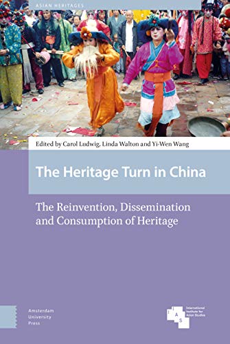 Book cover featuring performers in traditional Chinese costumes during a festival.