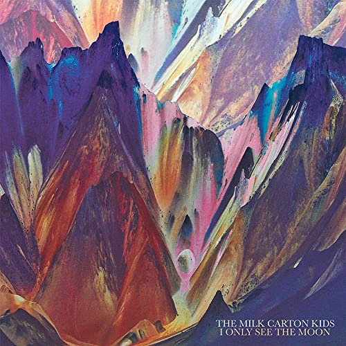 CD cover: abstract painted mountains with band name and title.
