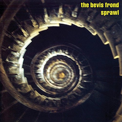 Album cover for The Bevis Frond’s “Sprawl,” featuring a tire tread pattern.