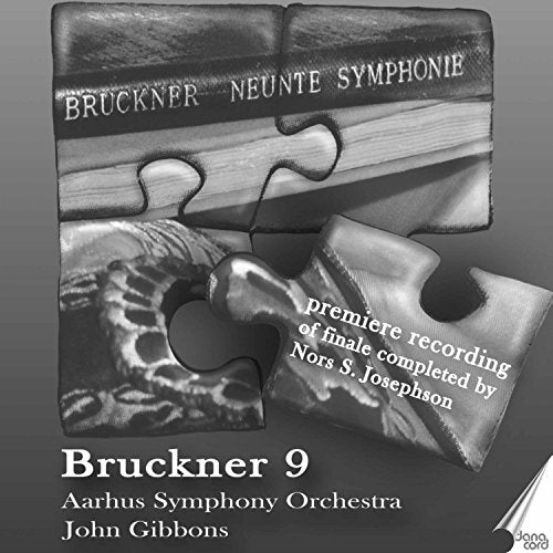 Bruckner 9 CD cover: puzzle pieces, orchestra name, and composer text.
