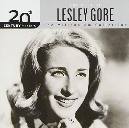 CD cover featuring a black and white portrait of singer Lesley Gore.