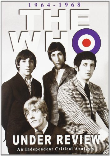 The Who band portrait on DVD cover, "Under Review 1964-1968".