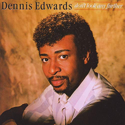 Dennis Edwards album cover: portrait of a Black man with an afro.