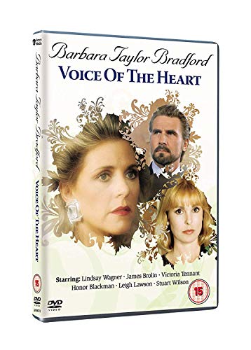 DVD cover for Barbara Taylor Bradford's Voice of the Heart featuring three actors' portraits.