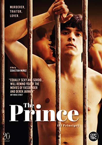 DVD cover for "The Prince" featuring a shirtless man behind bars.