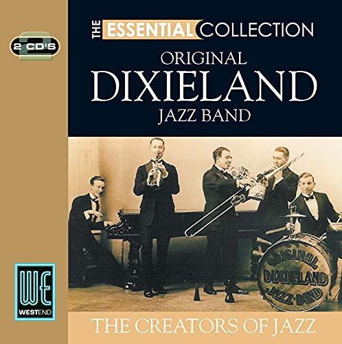 CD cover featuring the Original Dixieland Jazz Band, a vintage photo.