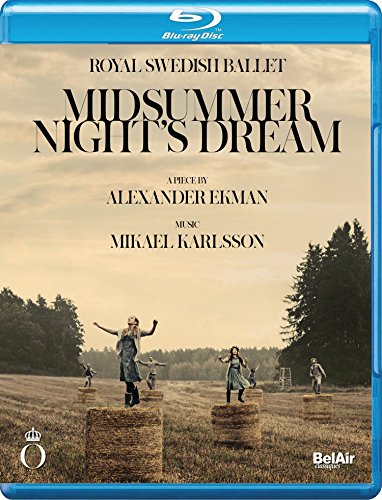 Blu-ray cover showing dancers on hay bales in a field under a cloudy sky.