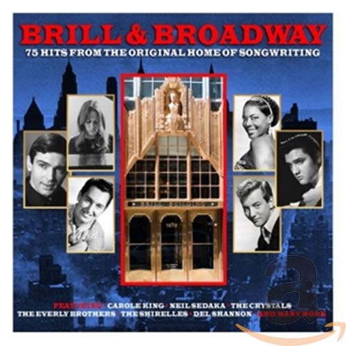 “Brill & Broadway” 3CD box set cover with portraits and a theater.