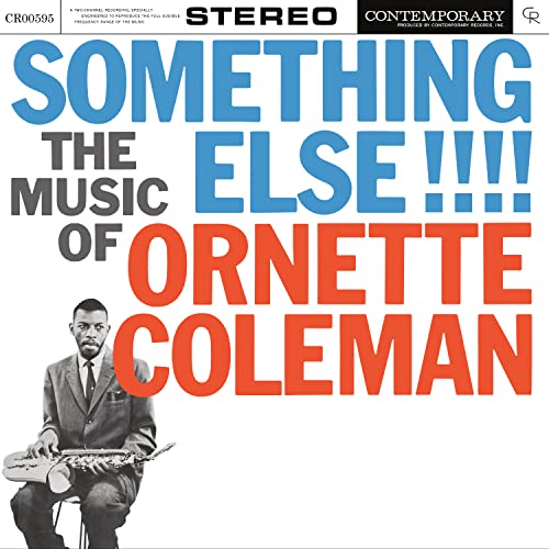 Album cover for Ornette Coleman’s “Something Else!!!!” featuring a portrait.