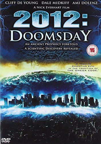 DVD cover for "2012: Doomsday" depicting a flooded city and stormy sky.