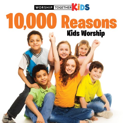 CD cover featuring a group of smiling children with raised arms.