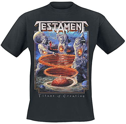 Testament 'Titans of Creation' (Black) T-Shirt (Small)