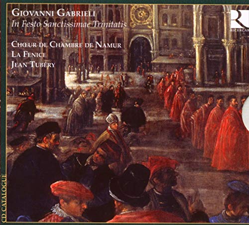 CD cover depicting a Renaissance-era painting of a religious procession.