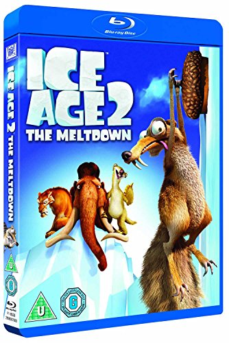 Ice Age 2" Blu-ray cover featuring Sid the sloth and other characters.