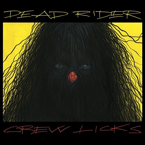 Album cover with a hairy dark figure and a small face peering through.