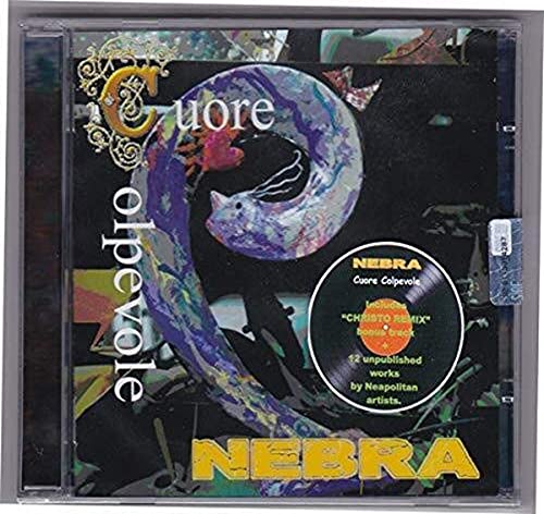 CD case for “Cuore Colpevole” by Ceremonial Worship, with abstract art.