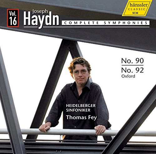 CD cover: conductor Thomas Fey, text “Haydn - Complete Symphonies Volume 16”.