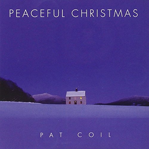 CD cover for Pat Coil’s “Peaceful Christmas” featuring a snowy landscape.