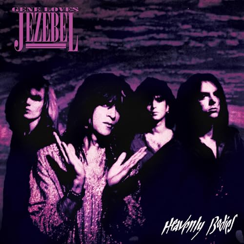 Album cover for Gene Loves Jezebel’s “Heavenly Bodies” featuring four figures.