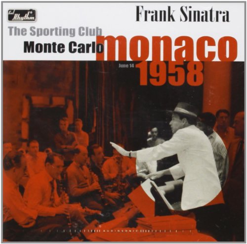 Frank Sinatra album cover, "Sporting Club; Monte Carlo 1958", sepia toned.