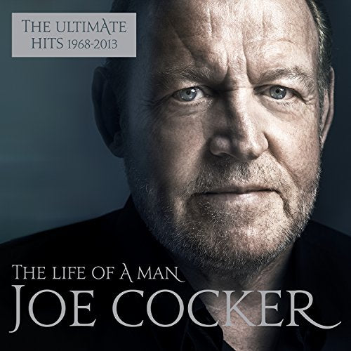 Joe Cocker’s portrait on CD cover, “The Life Of A Man” album.
