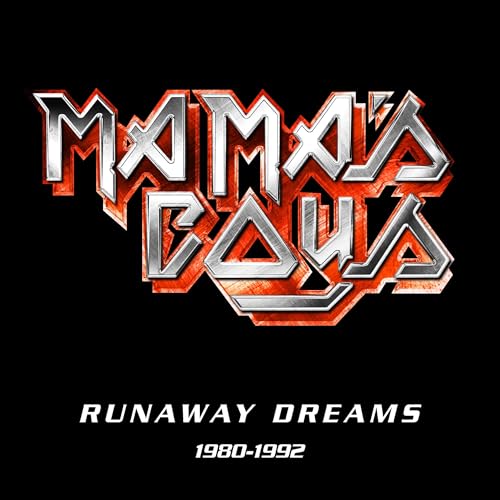 Mama's Boys "Runaway Dreams" 5CD album cover with red and silver lettering.