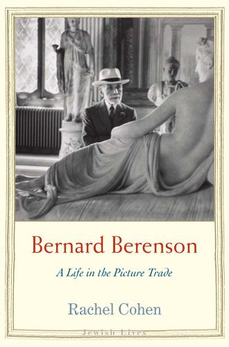 Book cover: portrait of Bernard Berenson amongst classical sculptures.