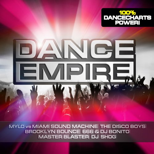 CD cover for “Dance Empire 1” with crowd and bold text.