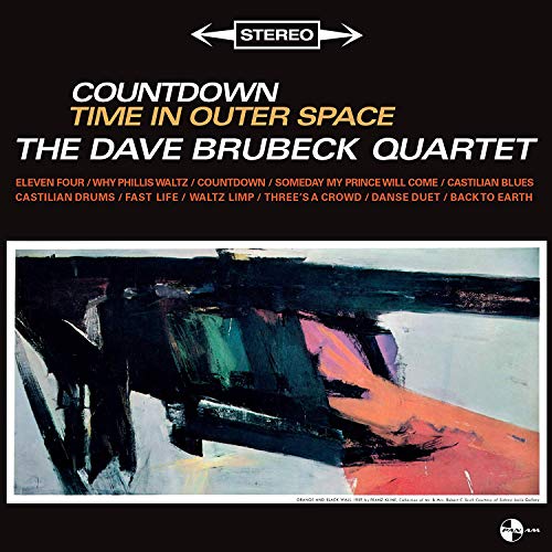 Album cover for Dave Brubeck Quartet’s “Countdown – Time In Outer Space.”