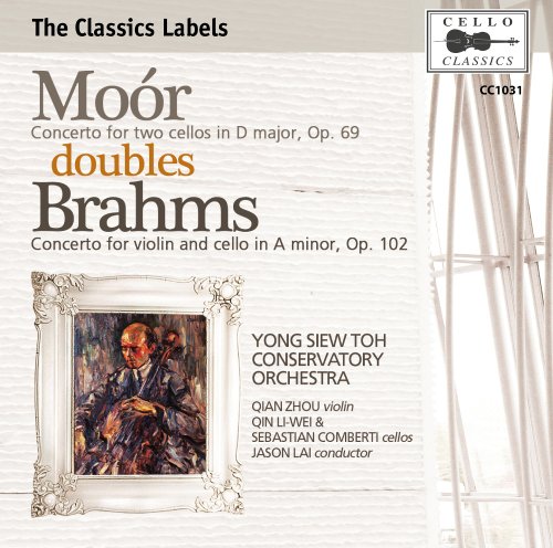 CD cover featuring a painting of a man and musical performers’ names.
