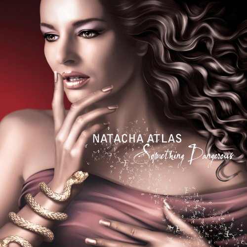 CD cover: Natacha Atlas portrait with snake imagery and text.
