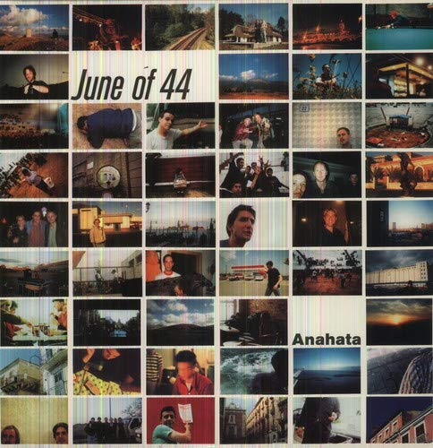 Album cover for June Of 44 - Anahata, a collage of varied photographs.